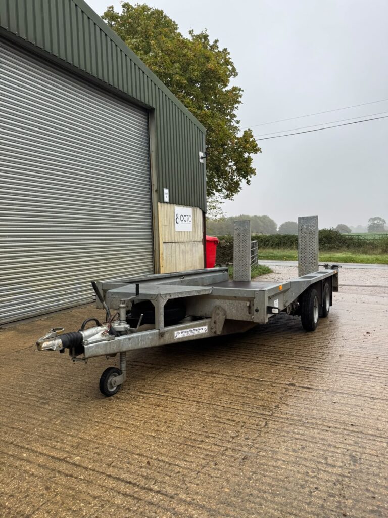 Ifor Williams GX126 plant trailer for sale